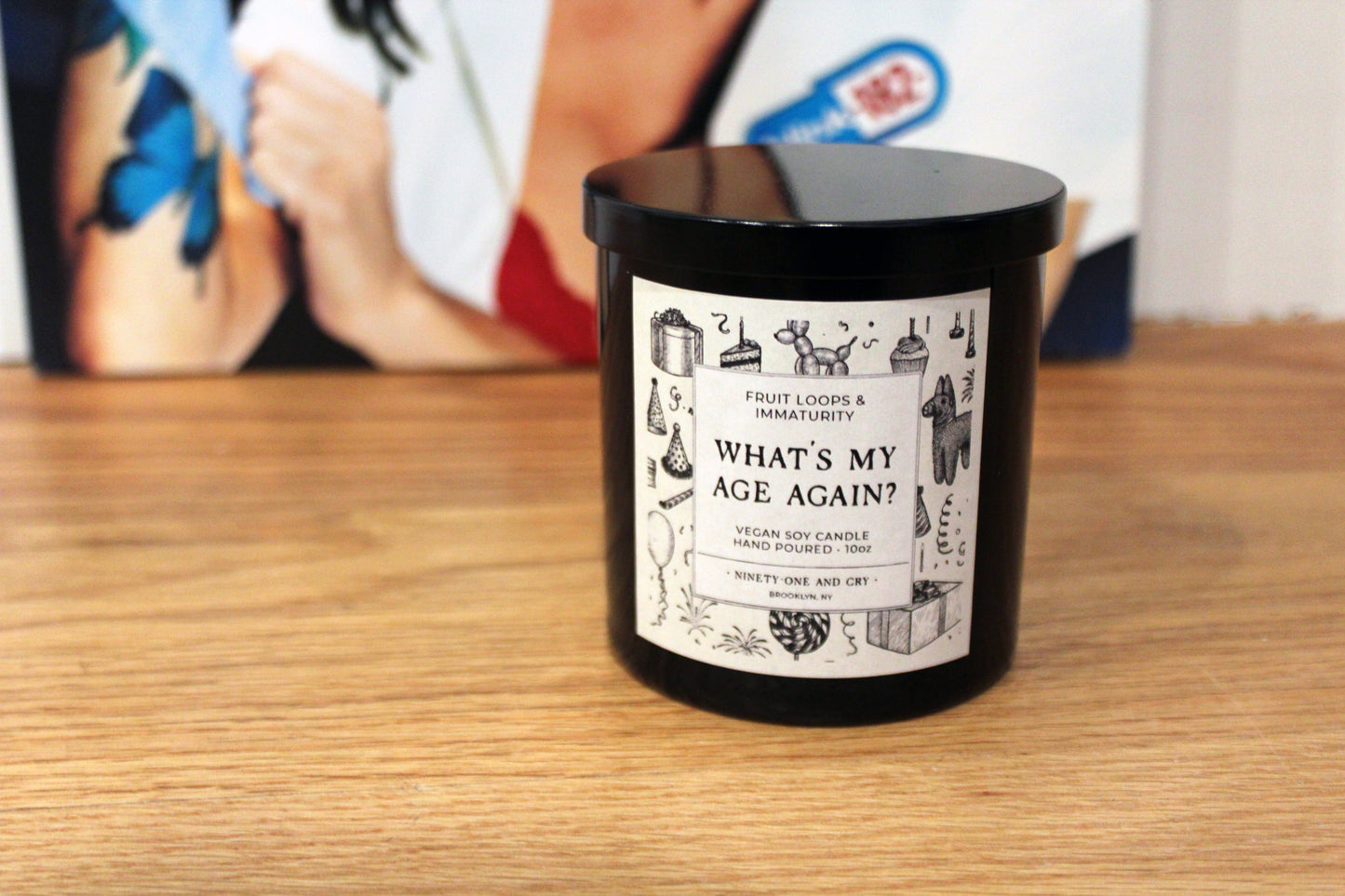 Blink 182 - What's My Age Again? | Fruit Loops & Immaturity | 10oz Soy Candle