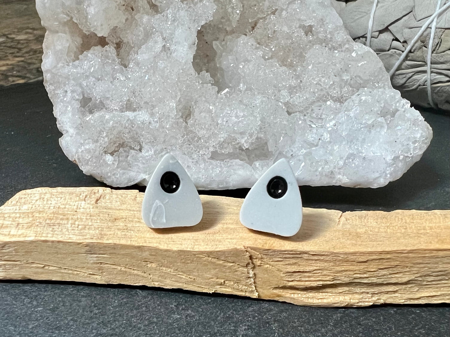 Planchette Stud Earrings
