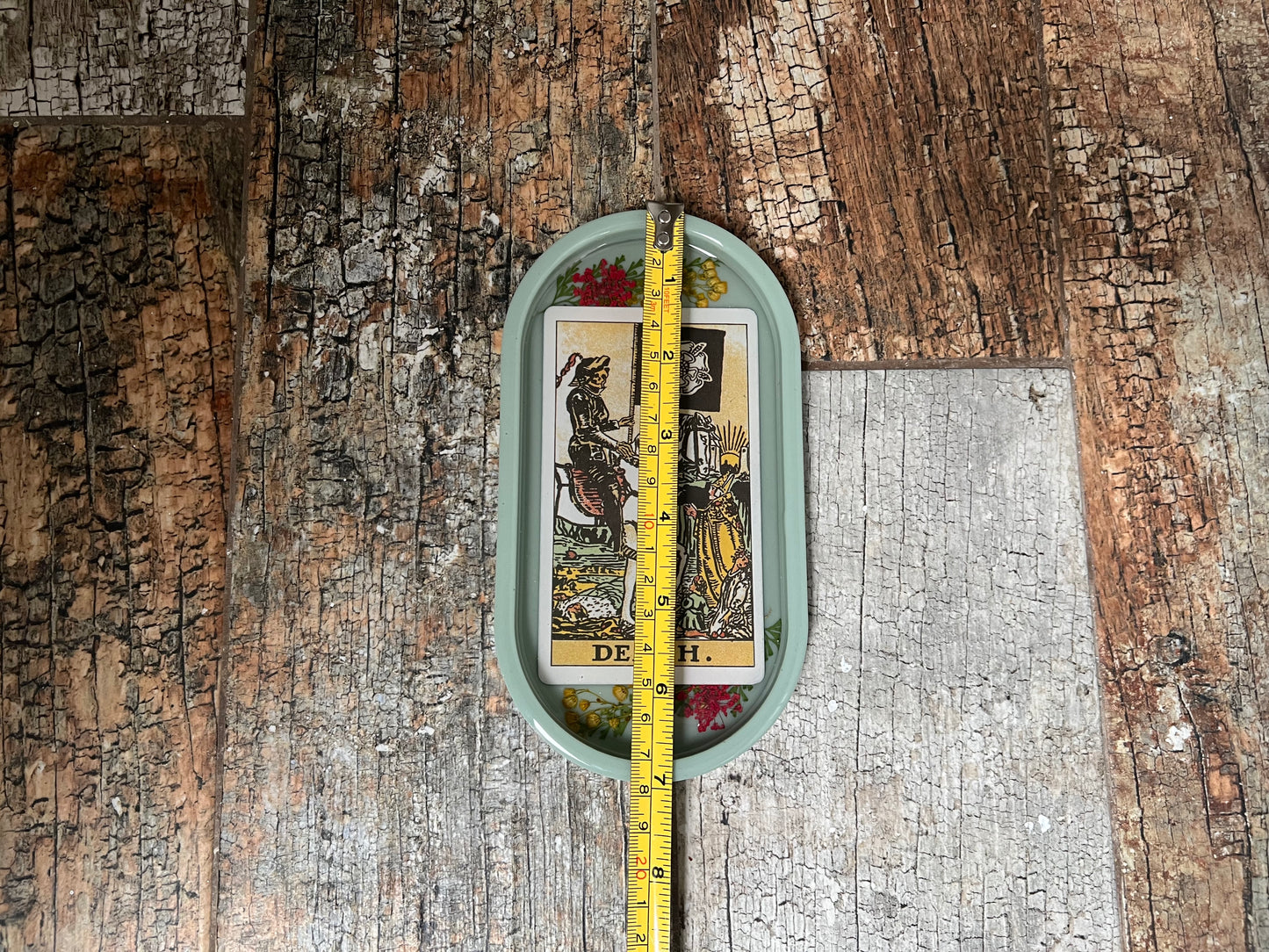 Sage Green Death Tarot Tray