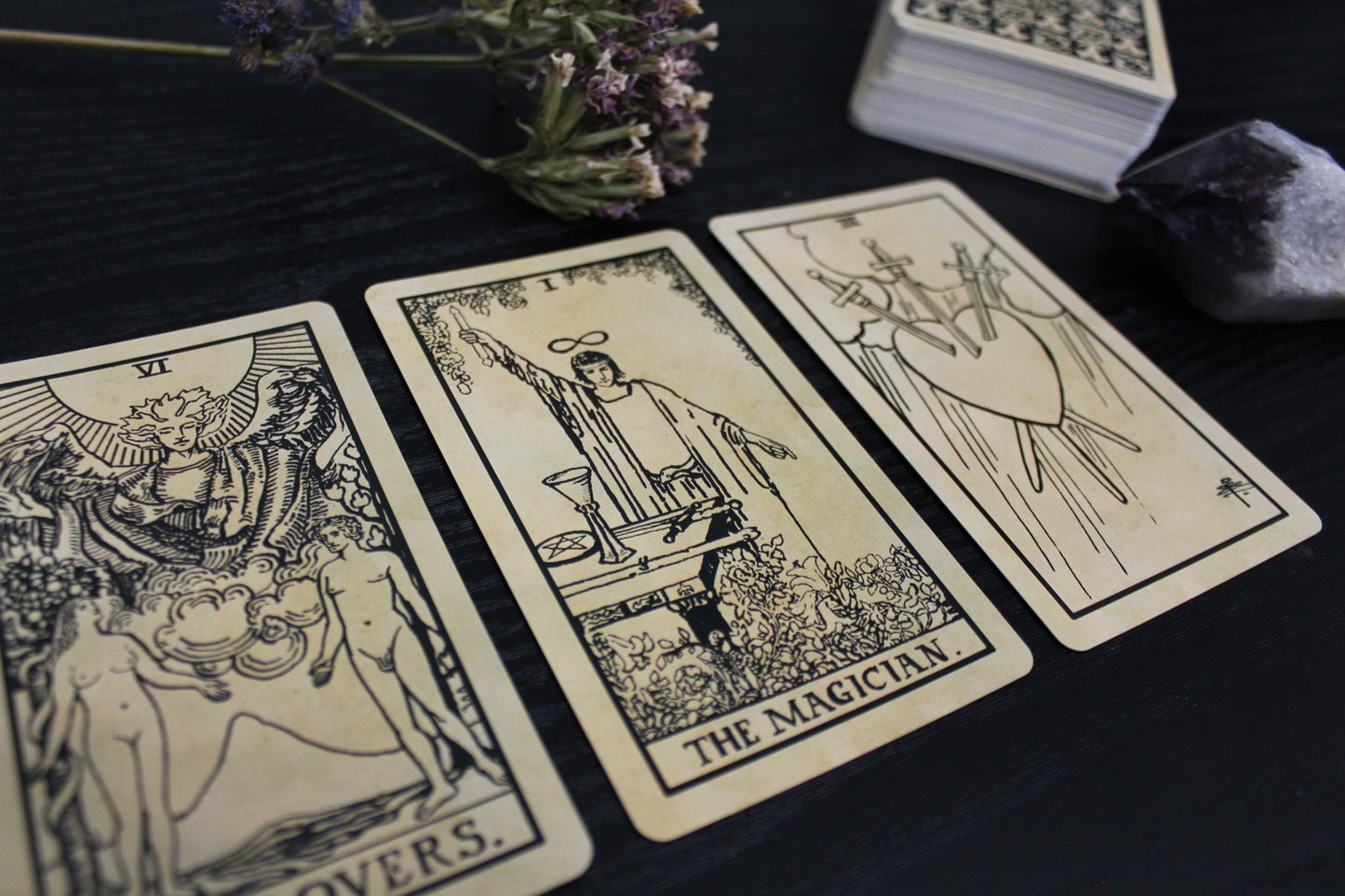 The Tea-Stained Tarot & Guide