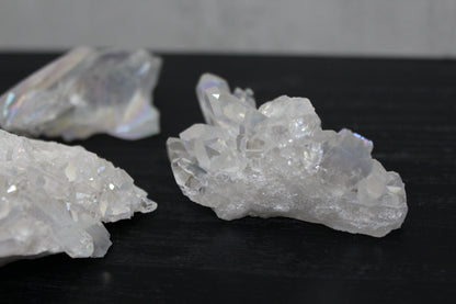 Angel Aura Quartz Clusters