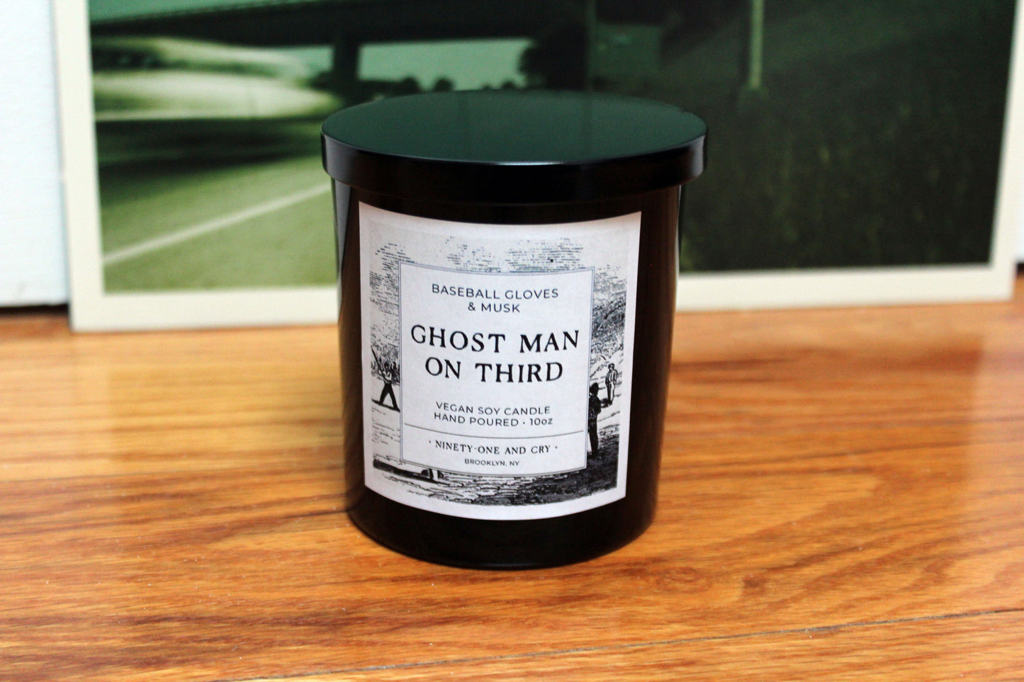 Taking Back Sunday - Ghost Man on Third | Baseball Mitts & Musk | 10oz Soy Candle