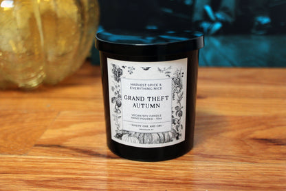 Fall Out Boy - Grand Theft Autumn | Harvest Spice & Everything Nice | 10oz Soy Candle