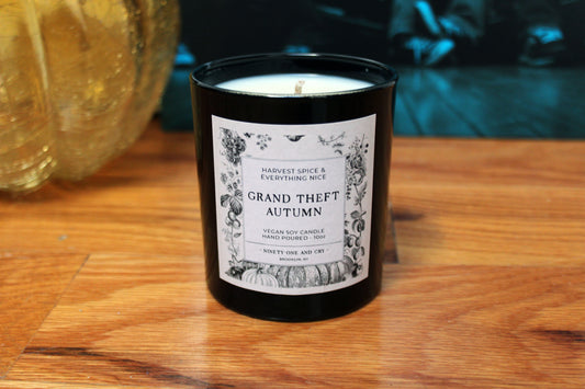 Fall Out Boy - Grand Theft Autumn | Harvest Spice & Everything Nice | 10oz Soy Candle